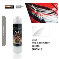 SAMURAI 2K01 CLEARCOAT / 2K01A FLAT CLEAR COAT SPRAY TIN AEROSOL