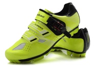 TieBao MTB Athletic Cycling Shoes Self-Lock Shoes-Flouresence Green