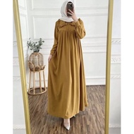 𝐏𝐆𝐌𝐓 • ASKARA DRESS CRINKLE AIRFLOW GAMIS WANITA