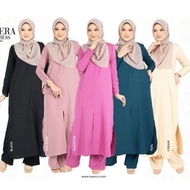 SUIT BAHEERA MAXI DRESS MUSLIMAH 🌺HASNURI🌺