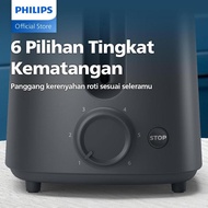 TERMURAH PHILIPS TOASTER HD2510/90 HITAM - PHILIPS PEMANGGANG ROTI PHILIPS TOASTER PEMANGGANG ROTI L