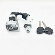 Motorcycle Modified Ignition Switch Electric Door Lock REVO/FIT Cover Lock Asian Wolf Curved Beam Mo