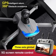 Touch Screen RC Professional GPS Aerial photography Drone With  2.7K HD Dual Camera  3-Axis Gimbal 5