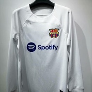 Authentic NEW Korean 2024 23/24 Barcelona Home Barcelona Jersey Fans Version Long Sleeve Training Sh