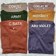 MG RIB Long Sleeve T-Shirt SIZE 3XL - 4XL