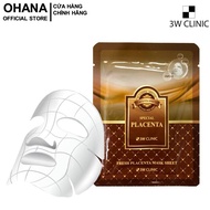 3W Clinic Placenta Mask Sheet 23ml Sheet Mask