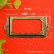 Drawer Label Label Label Card Old-fashioned Label Card Drawer Label Card Insert Note Accessories Pap