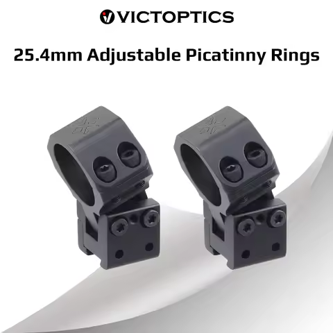 Vector 25.4Mm Adjustable Picatinny Dovetail Mount Ring for Hunting Gun Accessory Scope Tactical
