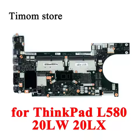 i3 7020U 8130U i5-7200U i5-8250U i7-8550U CPU for ThinkPad L580 20LW 20LX Laptop Independent Motherb