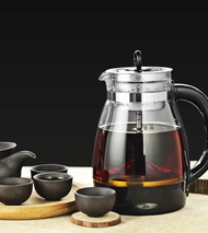 เครื่องชงกาแฟ Teko Listrik ถ้วยชงชา Teko Listrik กาต้มน้ำไฟฟ้า Pu สีดำกาน้ำชาไอน้ำชุดกาต้มน้ำไฟฟ้าชาอัตโนมัติ