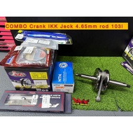 COMBO IKK 4.65 Y15 CRANKSHAFT SPACER CHAIN STUD BEARING Y15 Y15ZR JACK ROD 102L 4.65MM ST7 STATIC BA