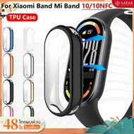 TPU Silicone Plating Case For Xiaomi Mi Band 10 Protective Smartwatch Band10 NFC