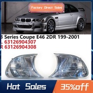Clear Marker Signal Blinker Corner Parking Light Lamp for  E46 3 Series Coupe 1999-2001 63126904307 