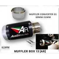 Austin racing muffler box 13