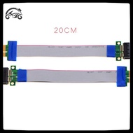 [8C11] New arrive PCI Express Flex Relocate Cable PCI-E 1X to 1x Slot Riser Card Extender Extension 