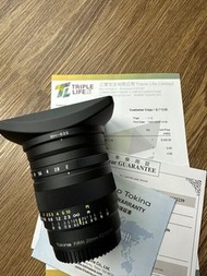 行貨保養 99% Tokina FiRin 20mm F2 FE MF 20 2 Sony E