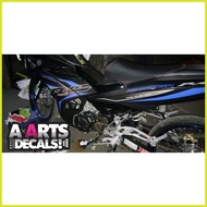 ↔ ➷ ◮ Sniper KIng150 RCexciter Black/blue decals