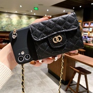 for iPhone 17 Air 16E 15 16 14 13 12 Mini 11 Pro Max 6 6S 7 8 Plus X XS Max XR Wallet  Strap Phone C