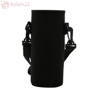 [COD] Water Bottle Cover Bag, 18/36/64oz Neoprene Sport Cup Covers Bag, Holder Pouch Portable Black 