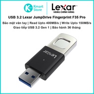 USB 3.2 Lexar F35 Pro | Fingerprint security | Read Upto 400Mb/s | Write Upto 300Mb/s |
