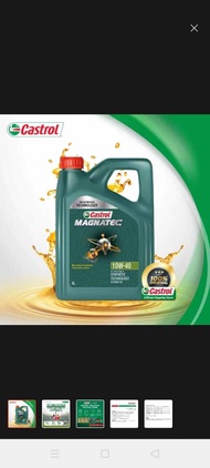 Castrol Magnectac 10w40 (4 litter) Semi Synthetic engine oil original