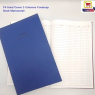 Foolscap  204 Sheets Tropical Manuscript Book 3 columns / buku akaun / account book HC-25521