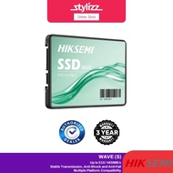 HIKSEMI WAVE 1024GB 512GB 256GB SSD SATA III 2.5 6GBPS UP TO 510MB READ SPEED 460MBS WRITE SPEED