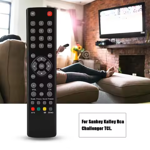 Rc3000m11 Tv Remote Control For Sankey Kalley Rca Challenger Tcl