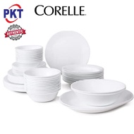 Corelle Loose Winter Frost White ( Divided Plate / Sauce Plate / Dessert Bowl / Soup Plate / Serving