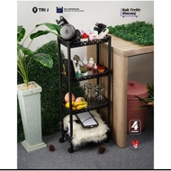 4 Tier Trolley Rack/ Multipurpose Rack/ 4 Tier Stacking Rack