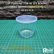 CUP PUDDING BENING FIM 150ML ISI 25PCS MURAH