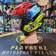 KYT *PSB APPROVED HELLCAT ANYU HELMET W FREE KYT CAP..😍!!