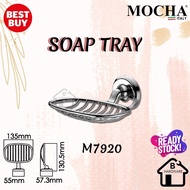 MOCHA M7920 Stainless Steel Soap Tray ( Chrome Finish )