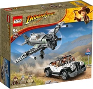 LEGO 77012 Indiana Jones Fighter Plane Chase Đồ Chơi Lắp Ráp lego Hoàn toàn mới và chính hãng