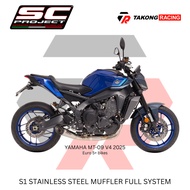 SC Project S1 Full System Exhaust - MT09 V4 2024-2025