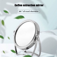 【2023】10cm Espresso Shot Mirror 360° Swivel for Bottomless Portafilter Espresso flow rate observation reflective mirror
