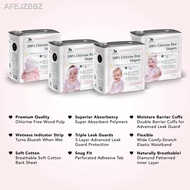 [readystock]♛♗❈Applecrumby Chlorine Free Premium Tape Diapers (3 Packs) [Free Slim Tape Diapers]
