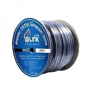 GLINK GL5008 สายแลน CAT5E ภายนอก 305 เมตร สีดำ โรลไม้ รับประกัน 1 ปี (ไม่เข้าหัวไปไห้)