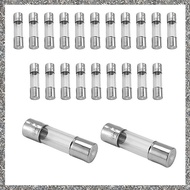 [feidan33.ph] 20 x 250 V 2A F2AL Quick F link Glass tube fuse 5 mm x 20 mm