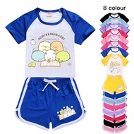 Sumikko gurashi  clothing Sumikko gurashi  shirt and shorts set for kids S24