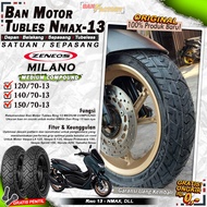 Ban Motor ZENEOS ZN87 MILANO Ring 13 ring 10 ring 11 ring 12 Tubeless Ban Tubles Depan Belakang Moto