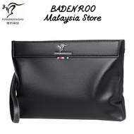 FENGBAODAISHU Men Wallet Clutch Bag Man Leather Kangaroo Wallet Dompet Kulit Lelaki Beg Tangan Beg D