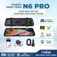 K10-GPS Car Dash Cam with Mirror Mount | Speed Warning & Traffic | GPS GPS GPS | Connect the Phone |