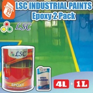 LSC 5 Liter Epoxy Floor Paint & Epoxy Sealer ( FLOOR COATINGS / INTERIOR / EXTERIOR ) LSC EPOXY