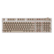 SA Profile Keycaps ABS Double Shot Mechanical Keyboard - Beige-Red