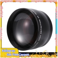 【D&F】58mm 2.0X Professional Telephoto Lens for Canon 5D/6D/60D/ 350D / 400D / 450D / 500D / 1000D / 