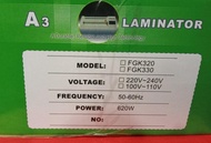 Mesin Laminating Topas FGK 330 / Laminator