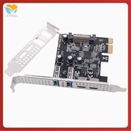 Type C USB 3.2 Gen1 5Gbps PCIE Card Adapter PCI Express Board 2xUSB A Port+2xType-C Port/USB3.2 PCI-