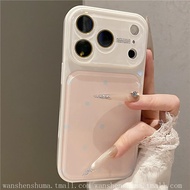 QUMI QUMI Contrast Color White Foundation Blue Polka Dot All-Inclusive Lens Film Suitable for Apple 