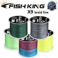 Tali Pancing Benang 9X Strands Braided Fishing Line 20-100LB Multifilament PE Line Braided Fishing L
